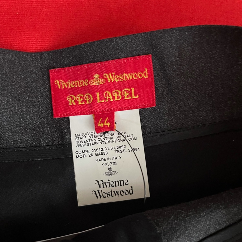 SOLD. Vivienne westwood draped red label skirt. - Picture 2 of 6